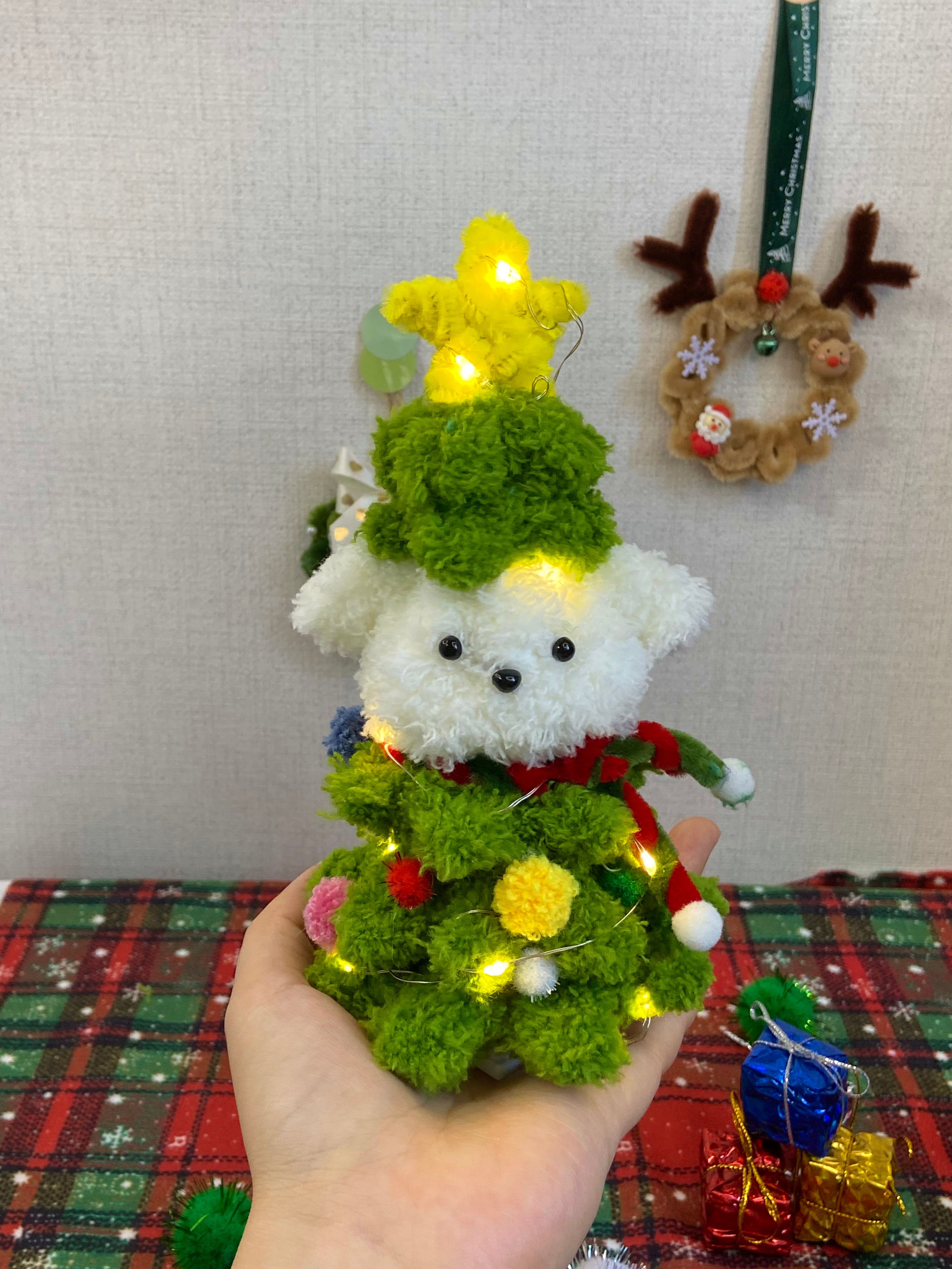 🐶+🎄=💗 Puppy Christmas Tree DIY Kit