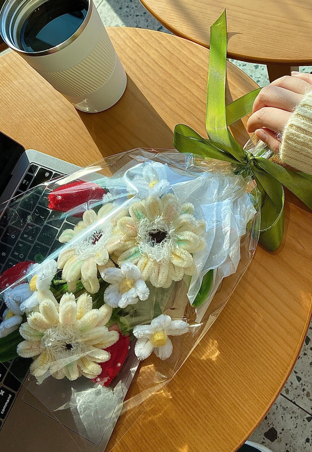 Strawberry Gerbera Bouquet DIY Kit 🍓