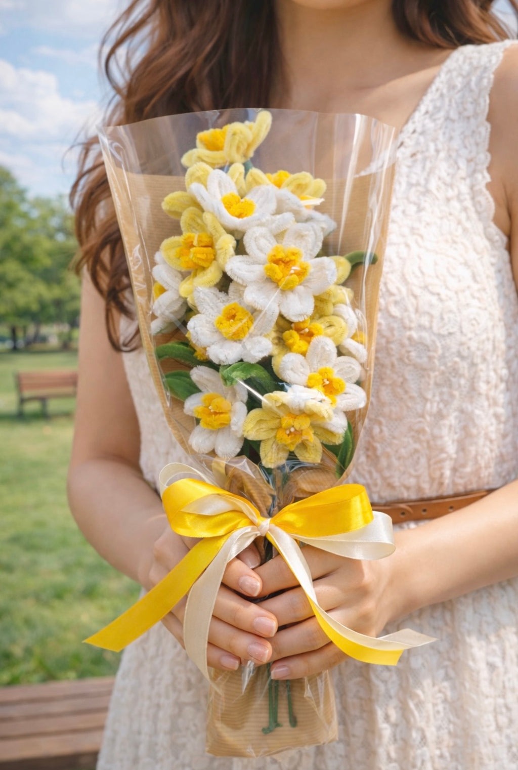 Fresh Daffodil Bouquet DIY Kit 🌼