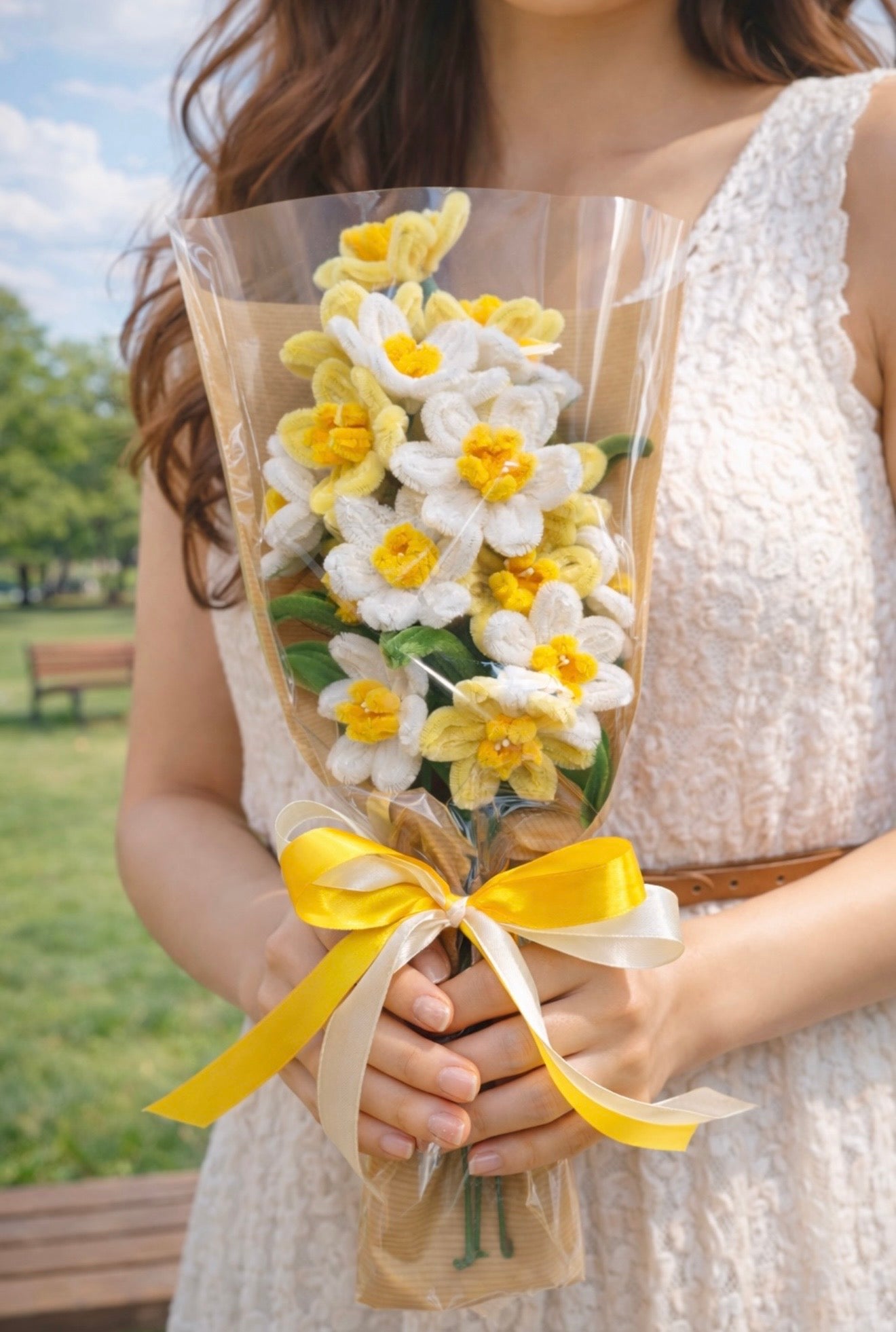 Fresh Daffodil Bouquet DIY Kit 🌼