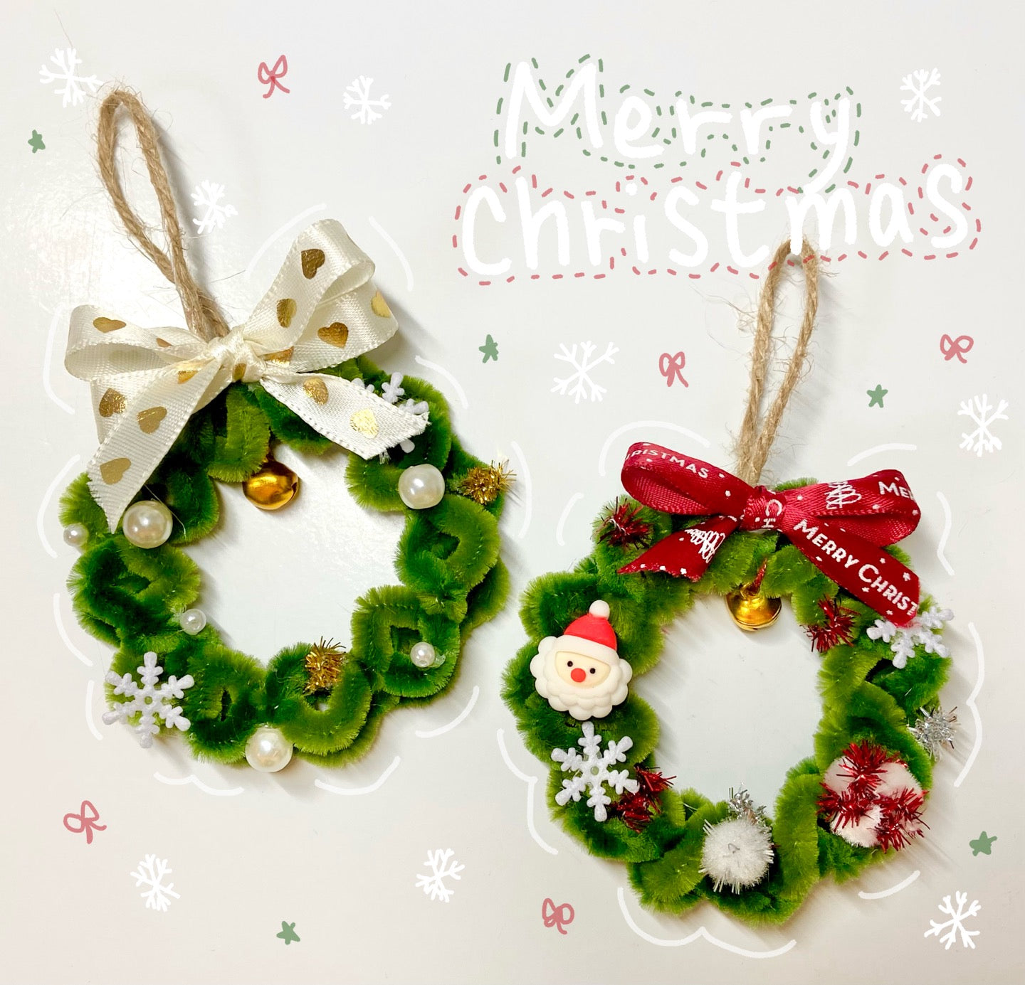 Christmas Wreath DIY Kit (4 Styles)