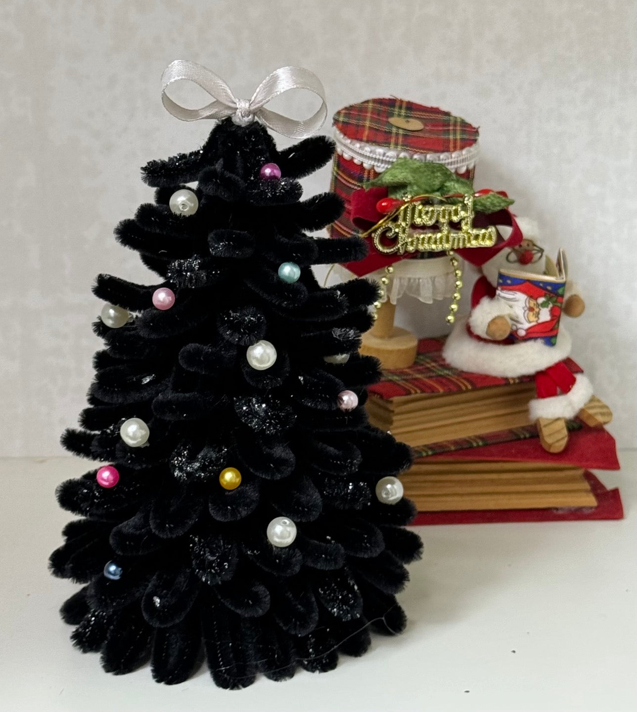Black Christmas Tree DIY Kit