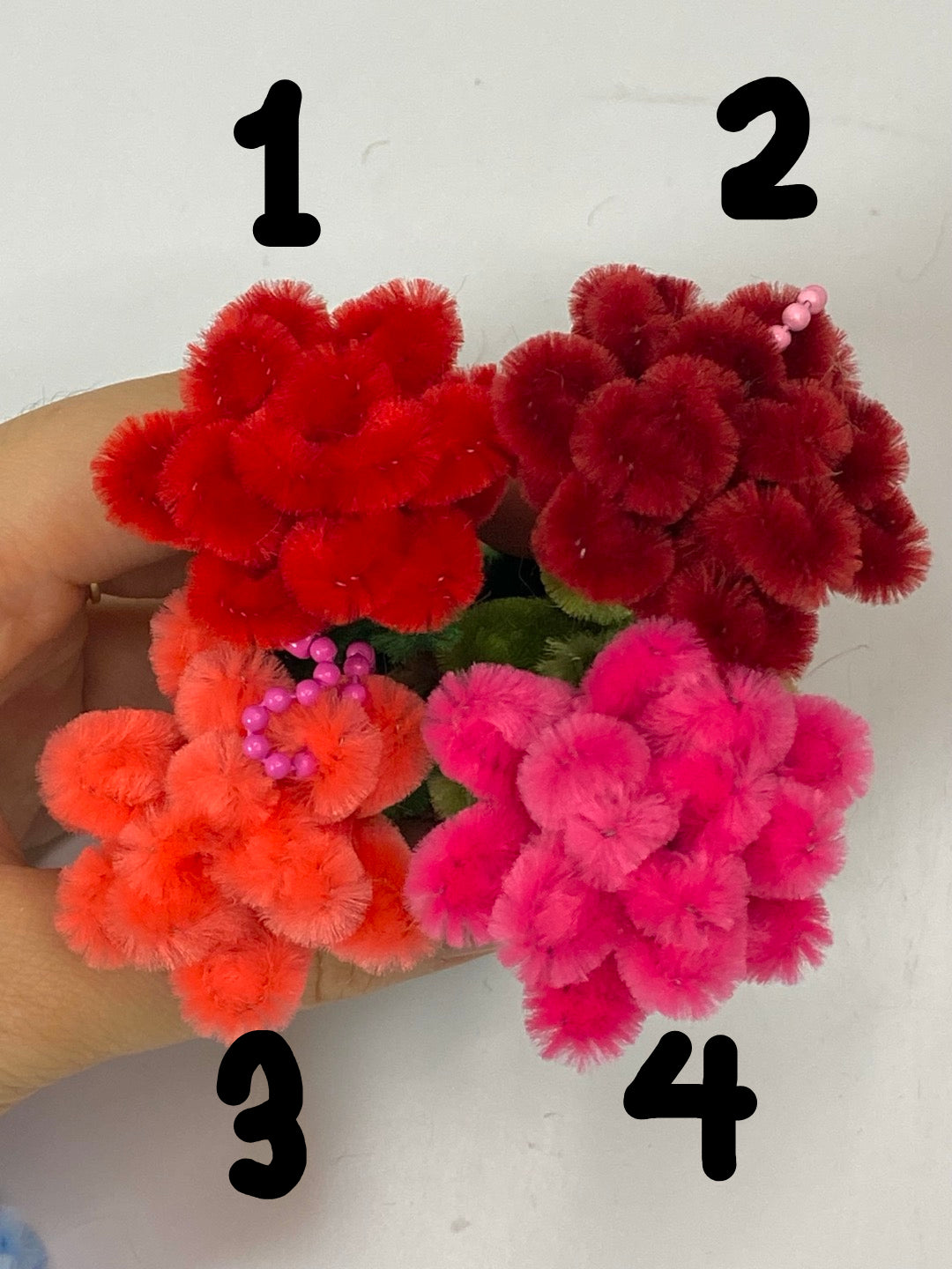 Mini Rose Keyring DIY Kit (10 Colors)