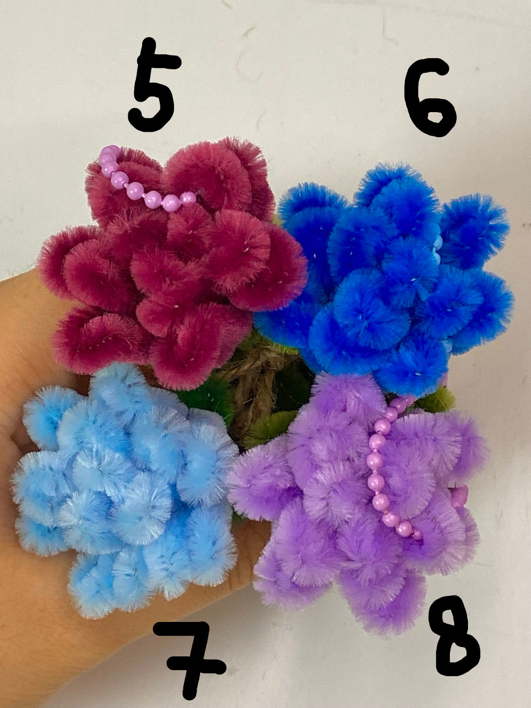 Mini Rose Keyring DIY Kit (10 Colors)