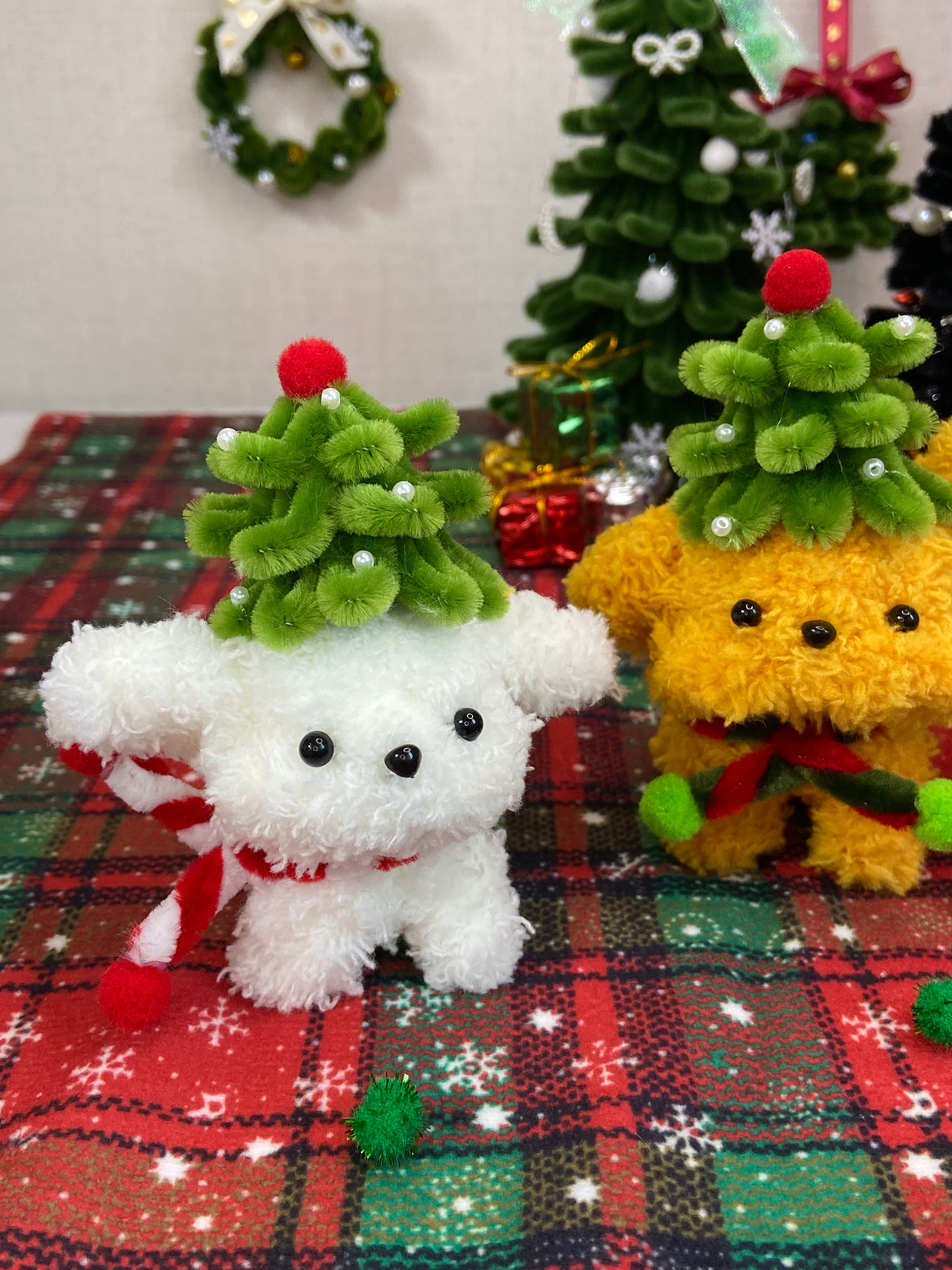 Christmas Tree Hat Puppy DIY Kit (3 Colors)