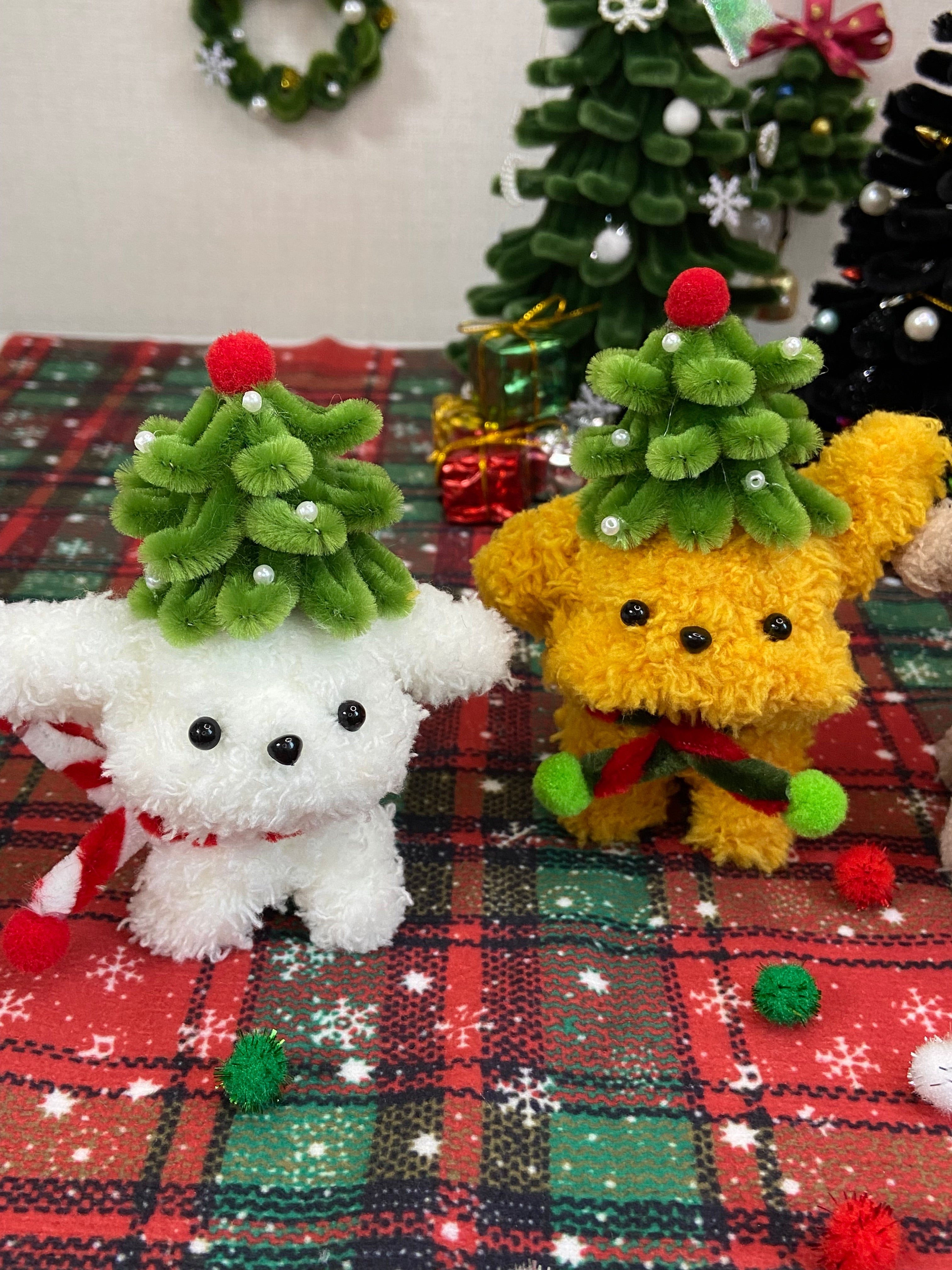 Christmas Tree Hat Puppy DIY Kit (3 Colors)