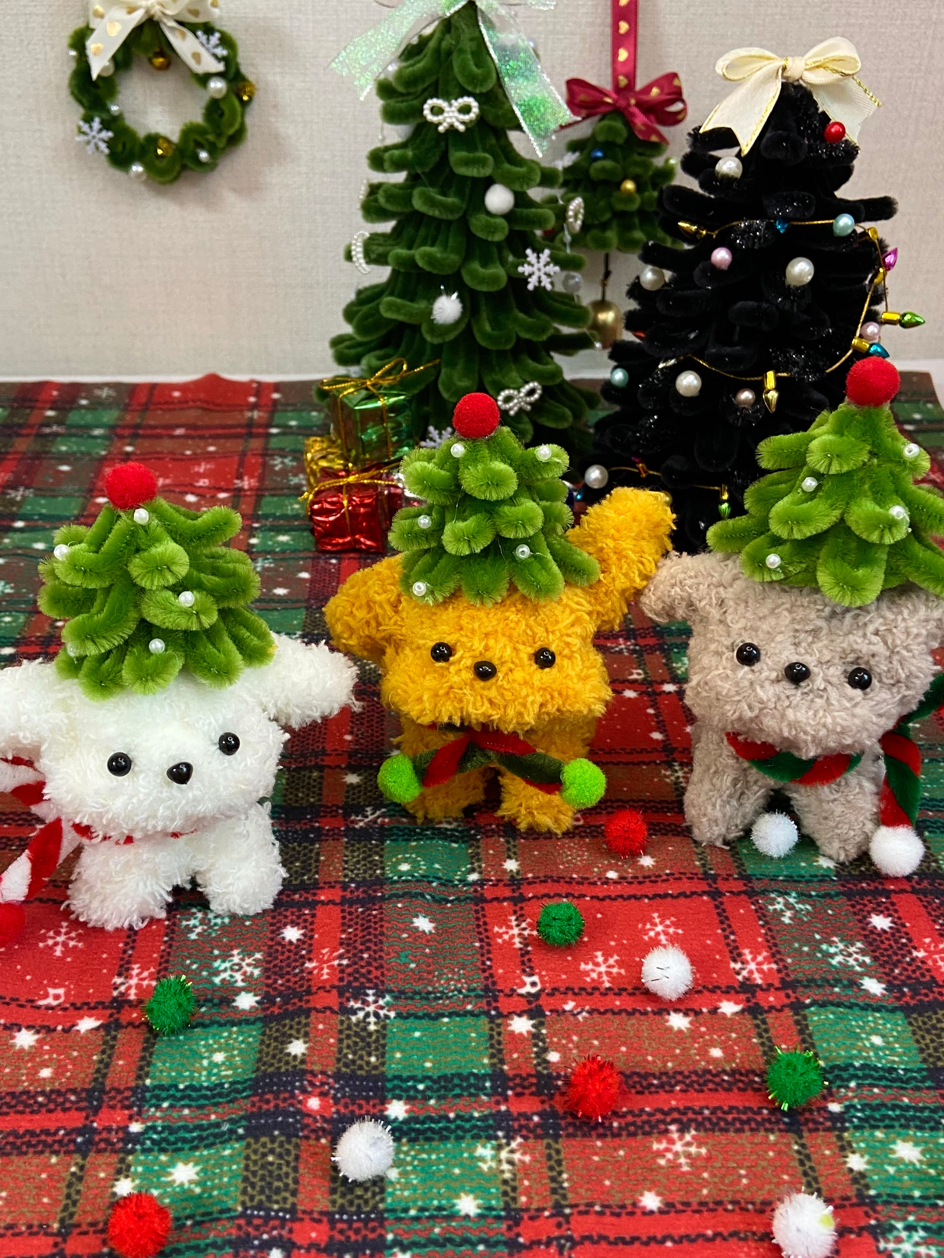 Christmas Tree Hat Puppy DIY Kit (3 Colors)