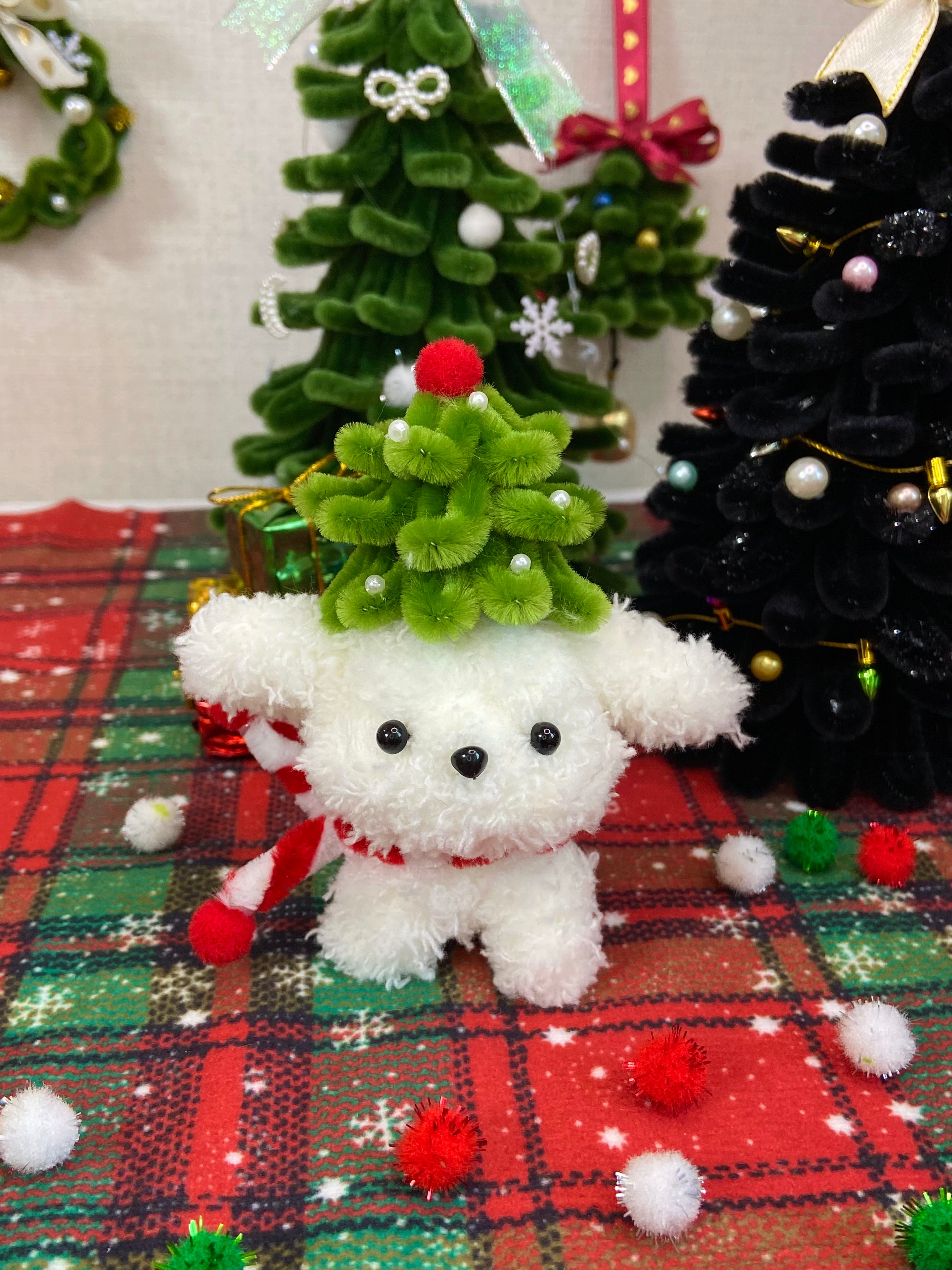 Christmas Tree Hat Puppy DIY Kit (3 Colors)