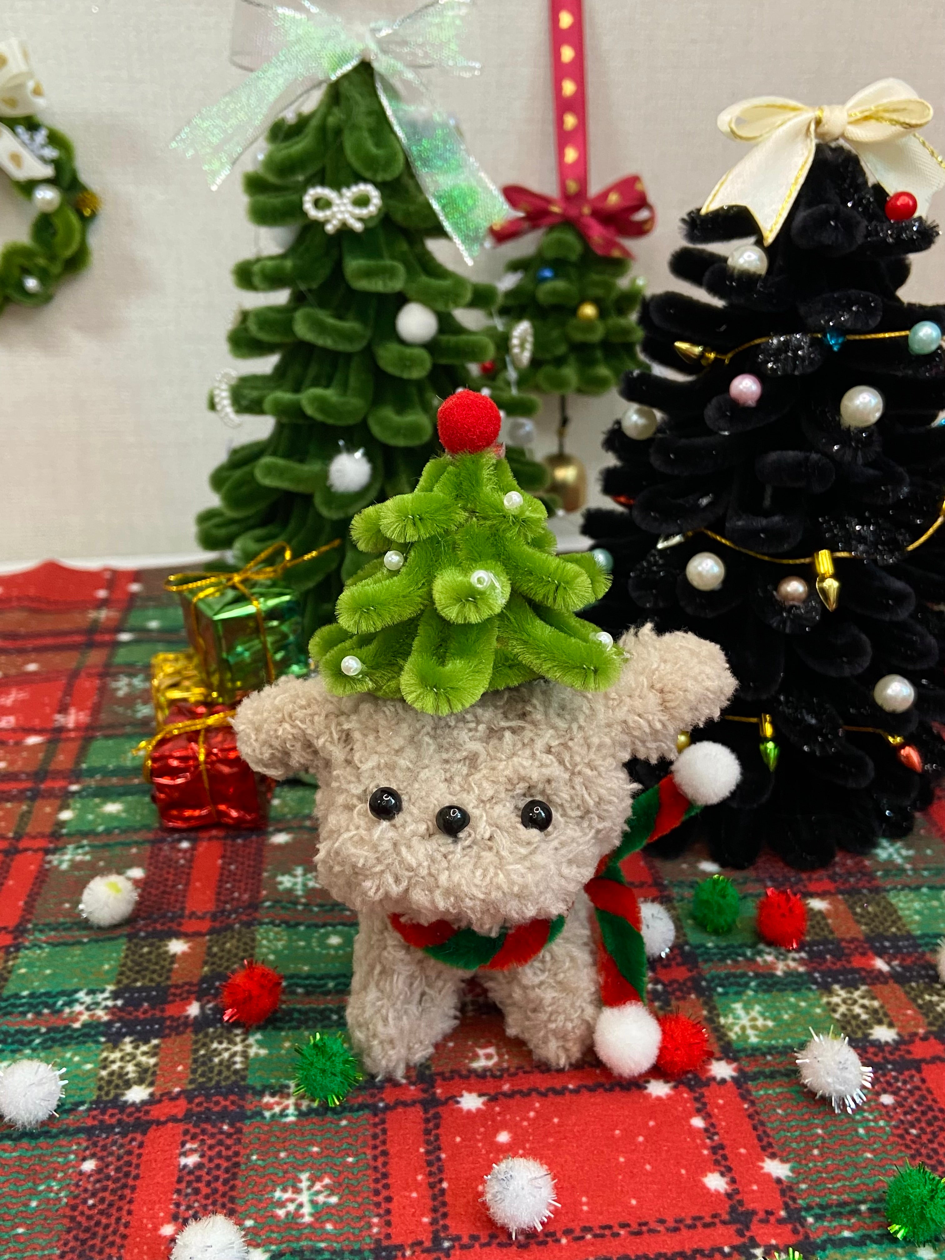 Christmas Tree Hat Puppy DIY Kit (3 Colors)