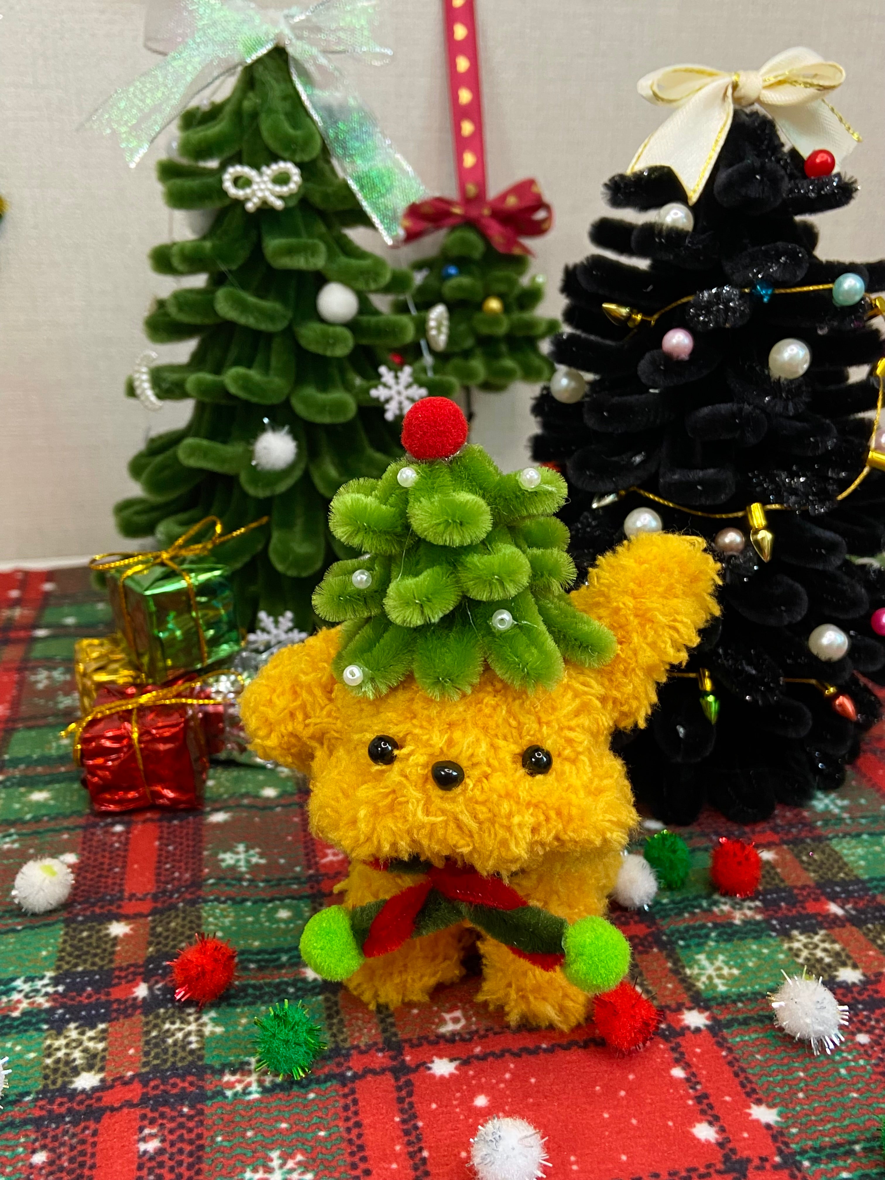 Christmas Tree Hat Puppy DIY Kit (3 Colors)